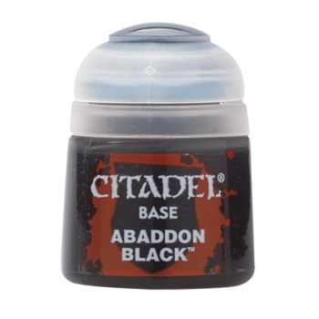 Citadel Base: Abaddon Black - 12 ml (21-25)